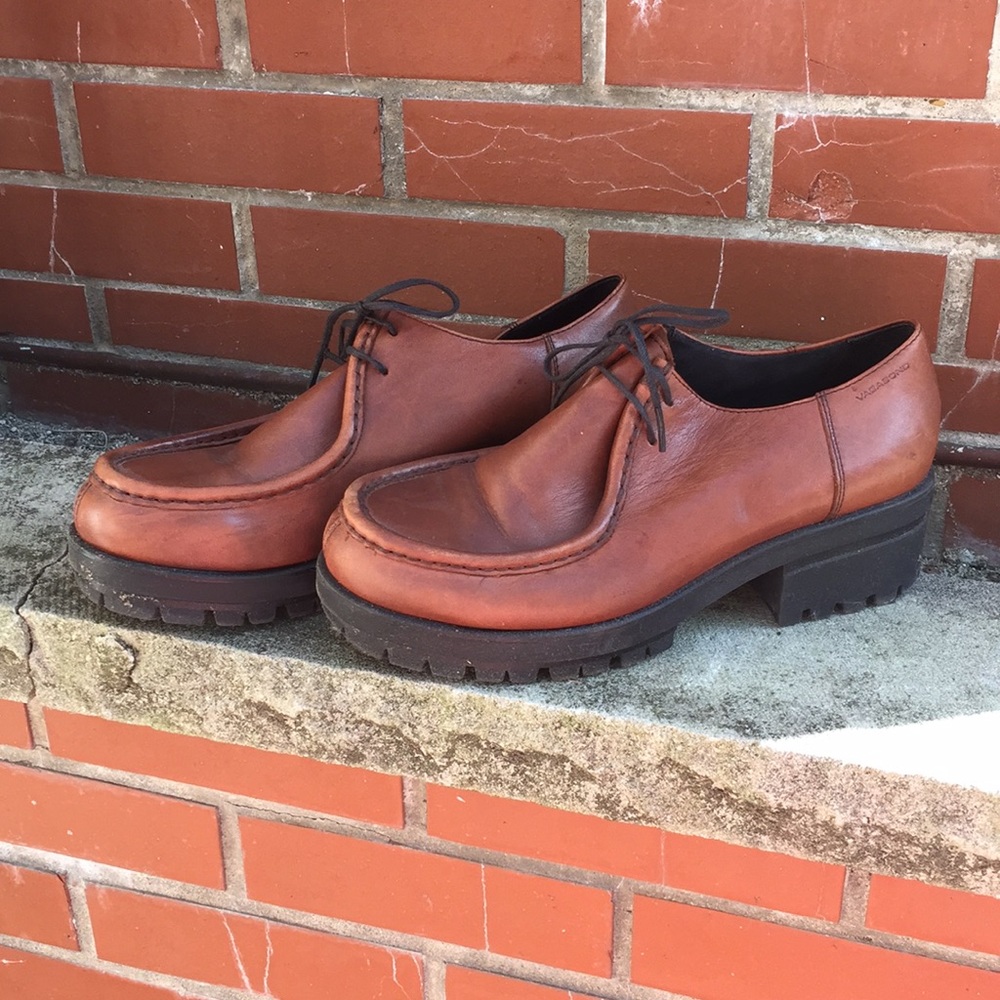 Vagabond brown loafers